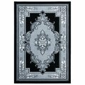 United Weavers Of America 1 ft. 10 in. x 2 ft. 8 in. Bristol Fallon Silver Rectangle Accent Rug 2050 10571 24